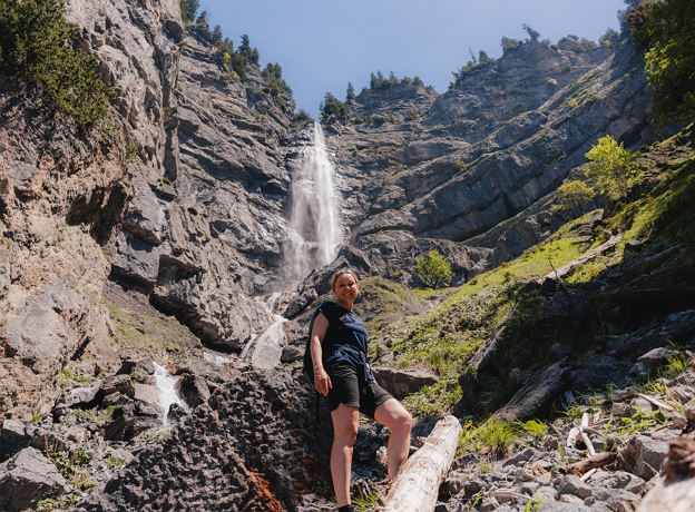 Wanderung zum Masonwasserfall